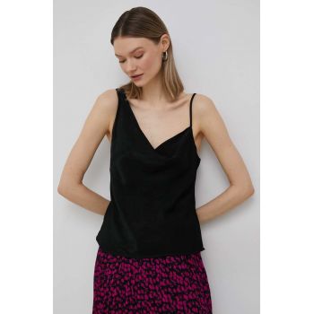 Dkny top femei, culoarea negru