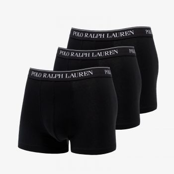 Ralph Lauren Stretch Cotton Boxer 3-Pack Black