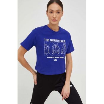 The North Face tricou din bumbac