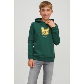 Jack & Jones - Hanorac cu imprimeu logo Bulldog