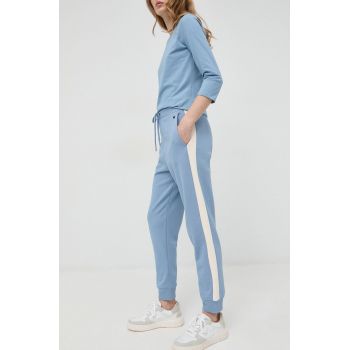 Weekend Max Mara pantaloni de trening din bumbac femei, modelator