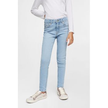 Blugi skinny cu talie medie