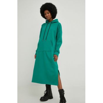 Answear Lab rochie femei, culoarea verde