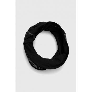 Nike fular impletit culoarea negru, cu imprimeu