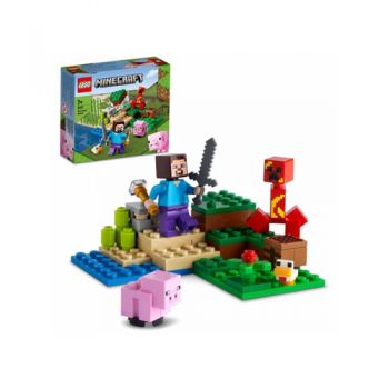 LEGO Minecraft Ambuscada Creeper-ului 21177