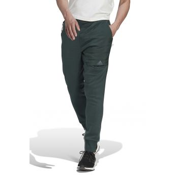 Pantaloni regular fit din amestec de bumbac organic