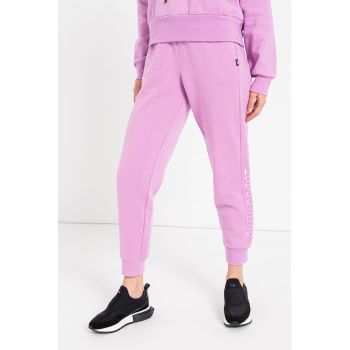 Pantaloni sport din amestec de bumbac pentru antrenament