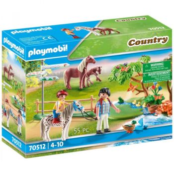 Set de Constructie Playmobil Aventura Calare pe Ponei