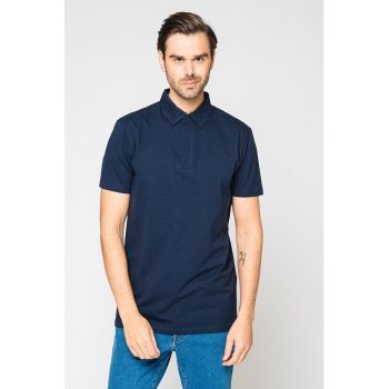 Tricou polo din amestec de bumbac organic Fresno