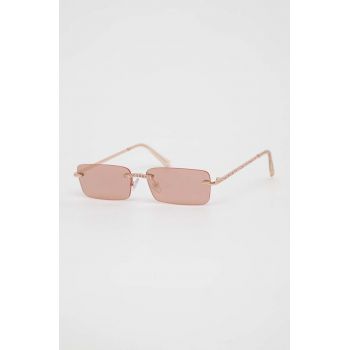 Aldo ochelari de soare Agriladith femei, culoarea roz ieftini