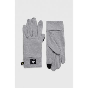 Burton mănuși Touchscreen Liner culoarea gri