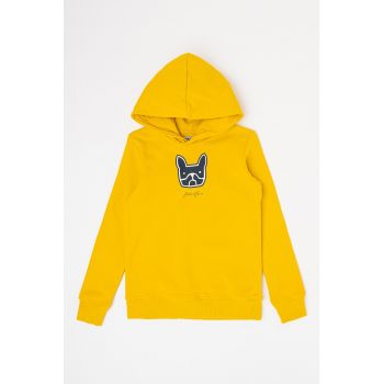 Jack & Jones - Hanorac cu imprimeu logo Bulldog