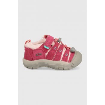 Keen pantofi copii culoarea roz