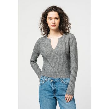 Pulover crop striat Eline