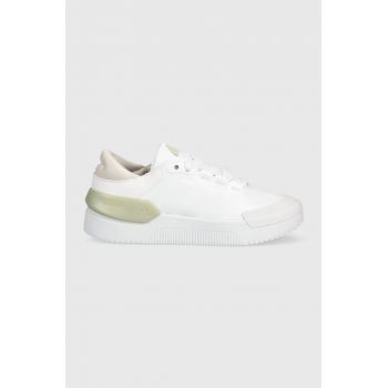 Adidas sneakers COURT culoarea alb