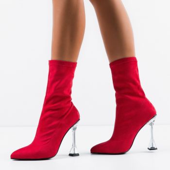 Botine dama Jody Rosii Botine dama Jody Rosii