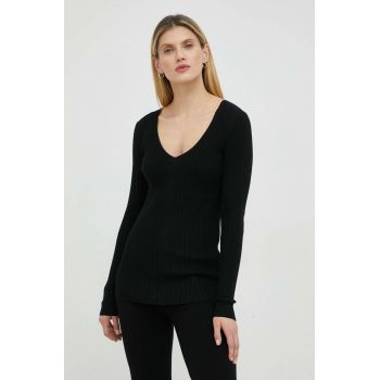 By Malene Birger pulover de lana femei, culoarea negru de firma original