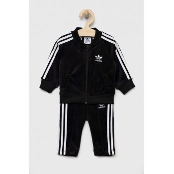 Adidas Originals trening bebelusi culoarea negru