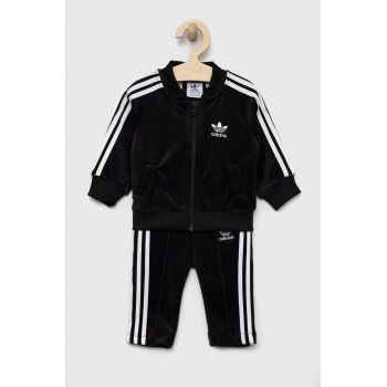 Adidas Originals trening bebelusi culoarea negru ieftin