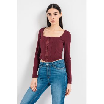 Bluza-corset crop