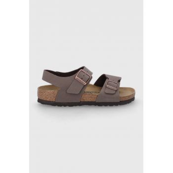 Birkenstock sandale culoarea maro de firma originale