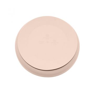 Farfurie din silicon PetiteMars fara BPA cu ventuza TakeMatch 6 luni+  bej