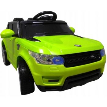 Masinuta electrica R-Sport cu telecomanda si roti din spuma Eva Cabrio F1 verde ieftina
