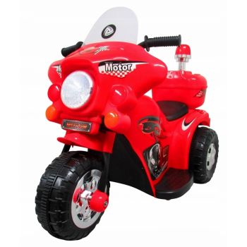 Motocicleta electrica pentru copii M7 R-Sport rosie de firma originala