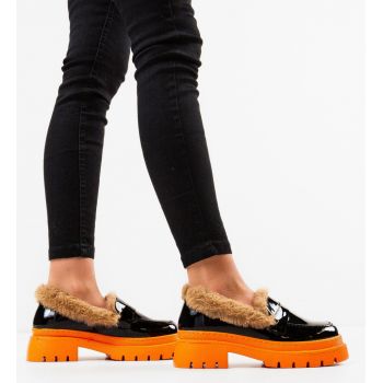 Pantofi casual dama Monday Negri 2