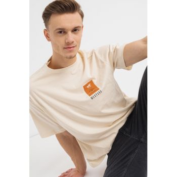 Tricou cu decolteu la baza gatului Aidan