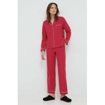 Kate Spade pijama femei, culoarea rosu