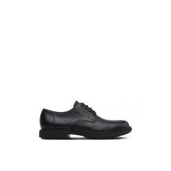 Pantofi derby de piele la reducere