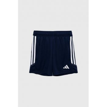 Adidas Performance pantaloni scurti copii TIRO culoarea albastru marin, talie reglabila