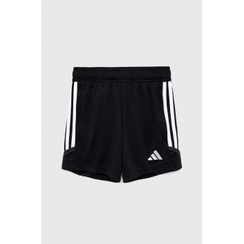 Adidas Performance pantaloni scurti copii TIRO culoarea negru, talie reglabila