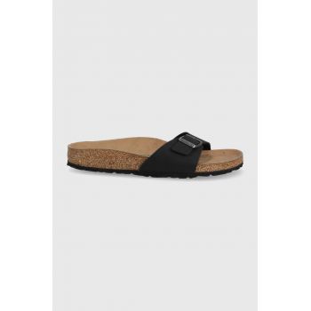 Birkenstock papuci Madrid femei, culoarea negru 1020060-Black de firma originali