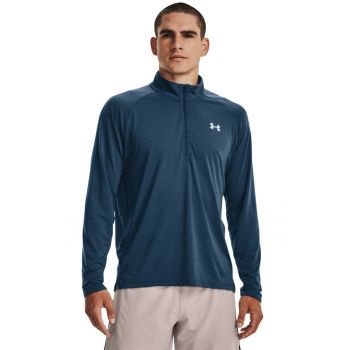 Bluza sport elastica cu fermoar scurt - pentru alergare Streaker