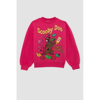 Bluza sport lejera cu imprimeu Scooby Doo