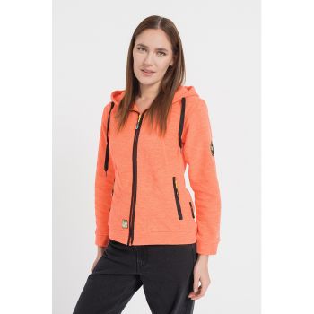 Hanorac din fleece cu buzunare laterale Twelve