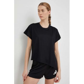 Adidas Performance tricou de antrenament HIIT Quickburn culoarea negru