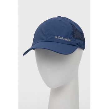 Columbia șapcă Tech Shade culoarea bleumarin, cu imprimeu 1539331 de firma originala