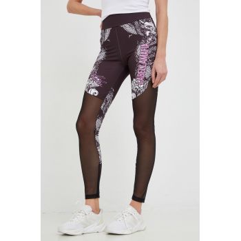 LaBellaMafia leggins de antrenament Hardcore femei, culoarea negru, modelator