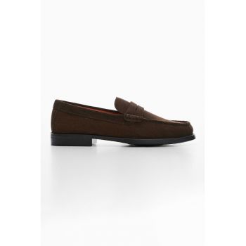 Pantofi loafer de piele intoarsa Clasic