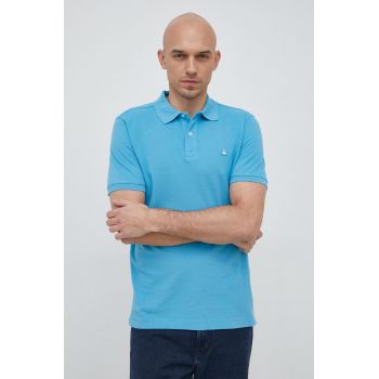 United Colors of Benetton polo de bumbac neted