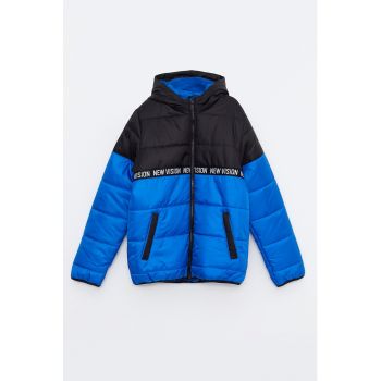 Geaca matlasata cu captuseala din fleece
