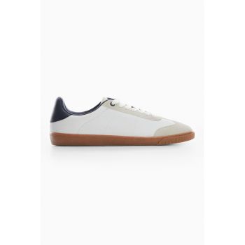 Pantofi sport de piele ecologica si piele intoarsa Super