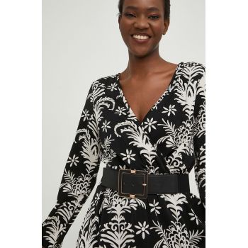 Answear Lab curea femei, culoarea negru