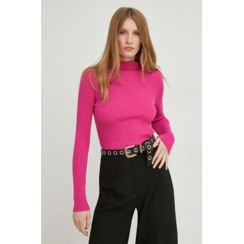 Answear Lab pulover femei, culoarea roz