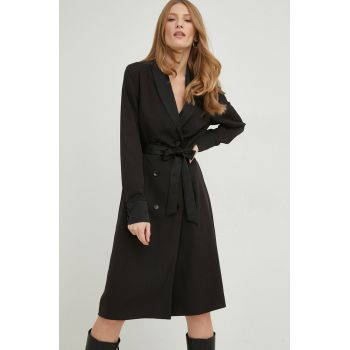 Answear Lab rochie culoarea negru, mini, evazati