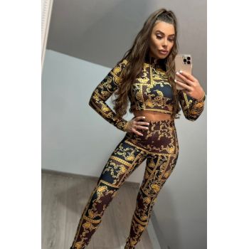 Trening Dama MyMILLIONAIRE Mulat, Print Baroque Royal