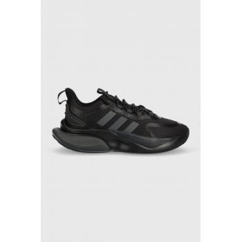 adidas sneakers pentru alergat AlphaBounce + culoarea negru HP6149 de firma originali